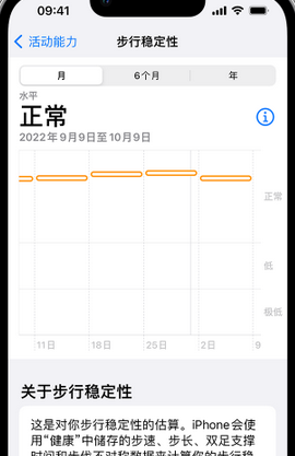 清丰iPhone手机维修如何在iPhone开启'步行稳定性通知'