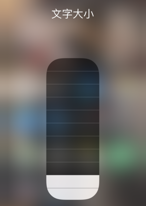 清丰苹果手机维修分享小技巧：在 iPhone 控制中心快速调节字体大小 
