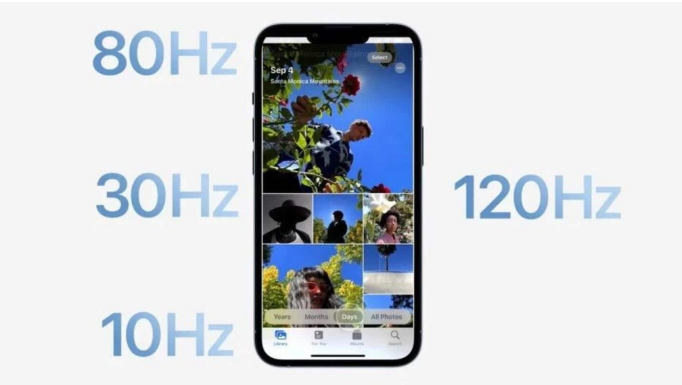 清丰苹果14维修分享iPhone 14有高刷吗 