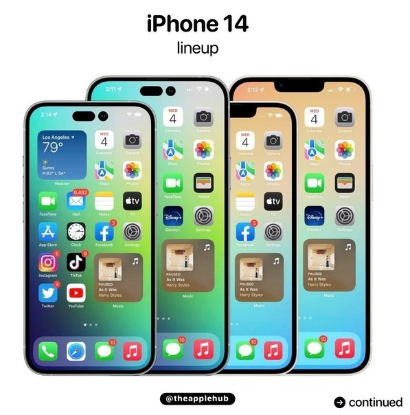 清丰苹果14维修分享iPhone 14全家福 
